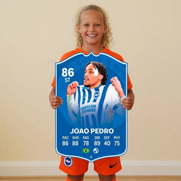 Joao Pedro Brighton FC Football Card