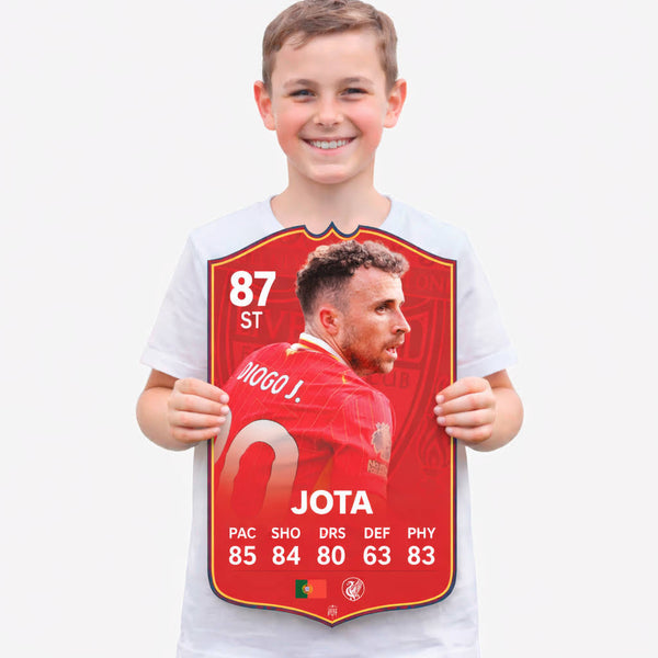 Diogo Jota Liverpool FC Football Card