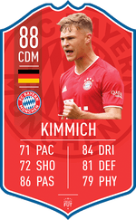 Kimmich Bayern FC Football Card – thumbnail 1