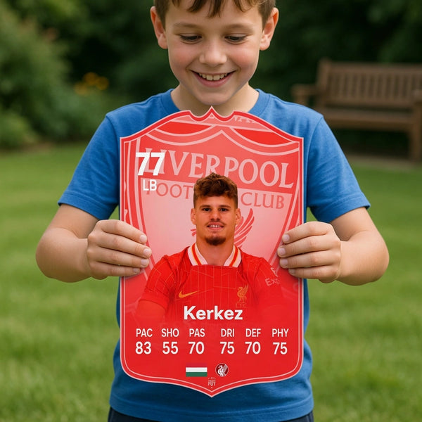 Kerkez Liverpool FC Football Card