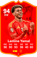 Lamine Yamal Spain FC Football Card – thumbnail 1