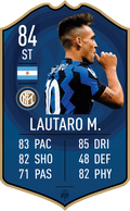 Lautaro Martinez FC Football Card
