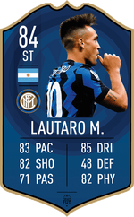 Lautaro Martinez FC Football Card