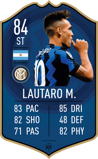 Lautaro Martinez FC Football Card