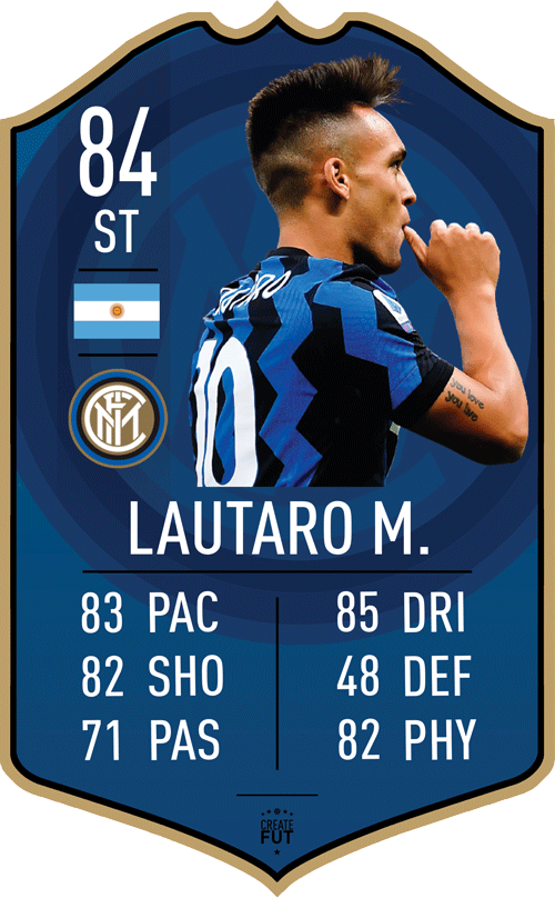 Lautaro Martinez FC Football Card