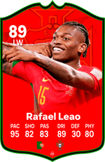 Rafael Leao Portugal FC Football Card – thumbnail 1