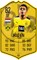 Malen BVB FC Football Card