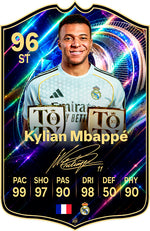 Kylian Mbappé - Real Madrid | Signature Series Football Card – thumbnail 1