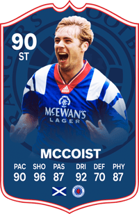 McCoist FC Football Card