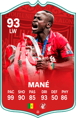 Sadio Mané Liverpool FC Football Card – thumbnail 1