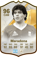 Maradona Icon FC Football Card