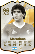 Maradona Icon FC Football Card – thumbnail 1