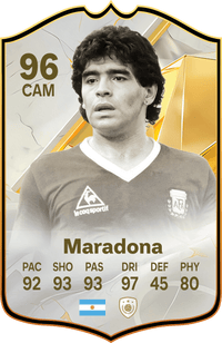 Maradona Icon FC Football Card