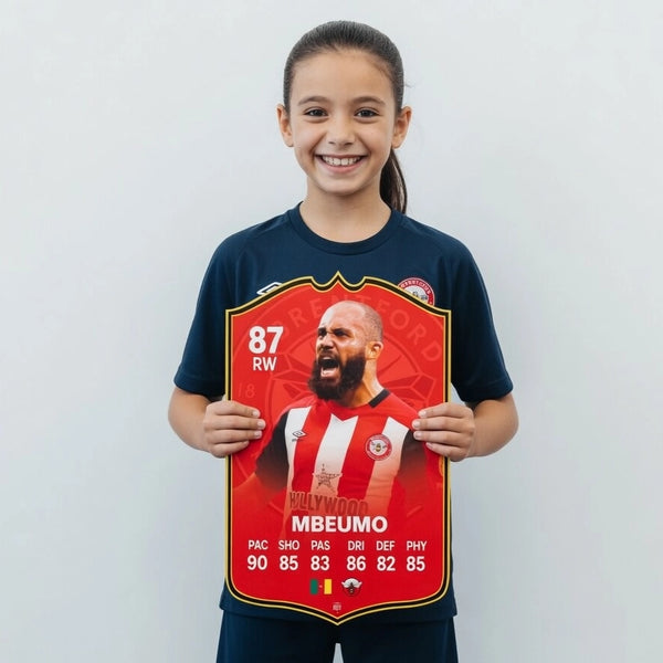 Mbeumo Brentford FC Football Card