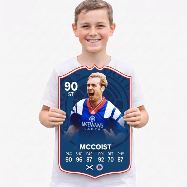 McCoist FC Football Card