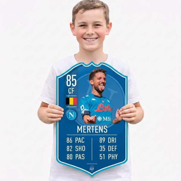 Mertens Napoli FC Football Card