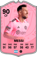 Lionel Messi Inter Miami FC Football Card