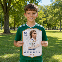 Modric Real Madrid FC Football Card