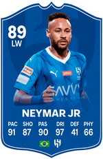 Neymar JR Al Hilal FC Football Card – thumbnail 1