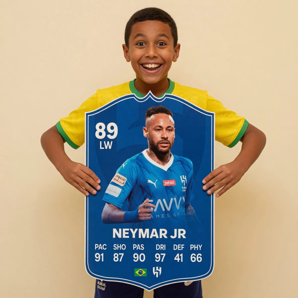 Neymar JR Al Hilal FC Football Card