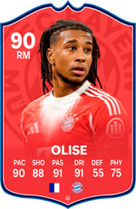 Olise Bayern FC Football Card