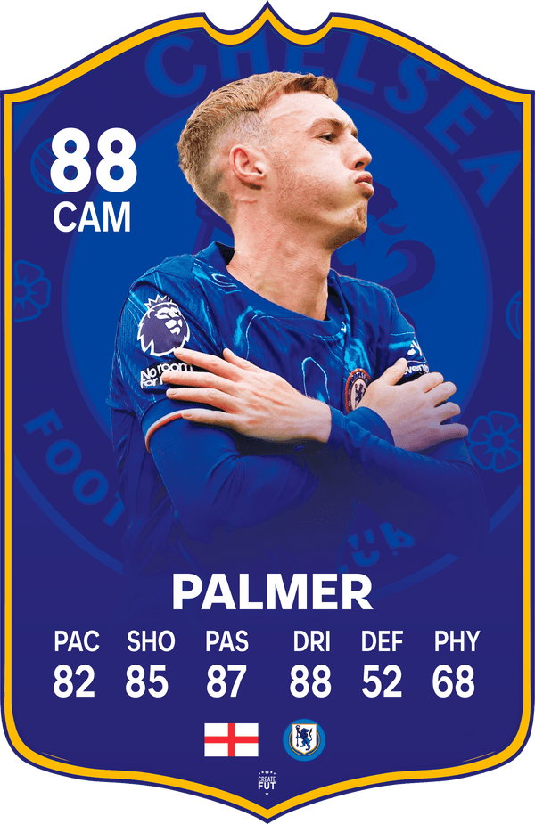 Palmer Chelsea FC Football Card