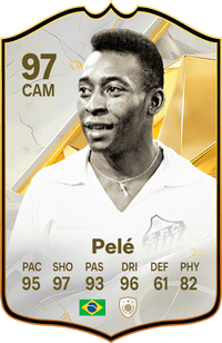 Pele Icon FC Football Card