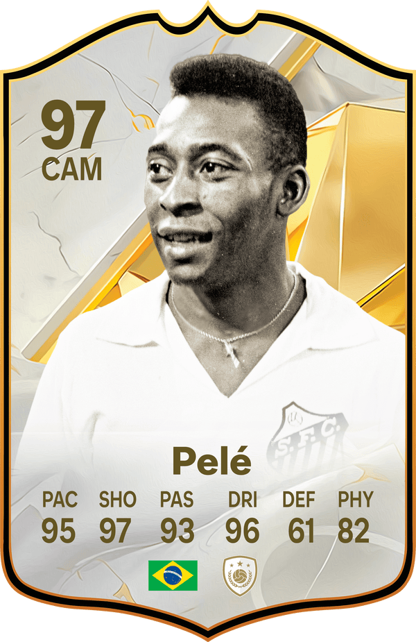 Pele Icon FC Football Card