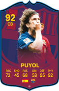 Puyol FCB FC Football Card