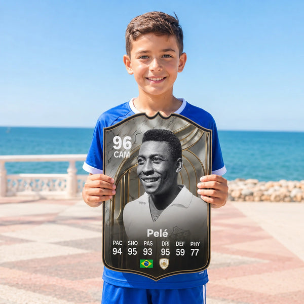 Pelé FC26 Football Card - FIFA Ultimate Team Style Gift