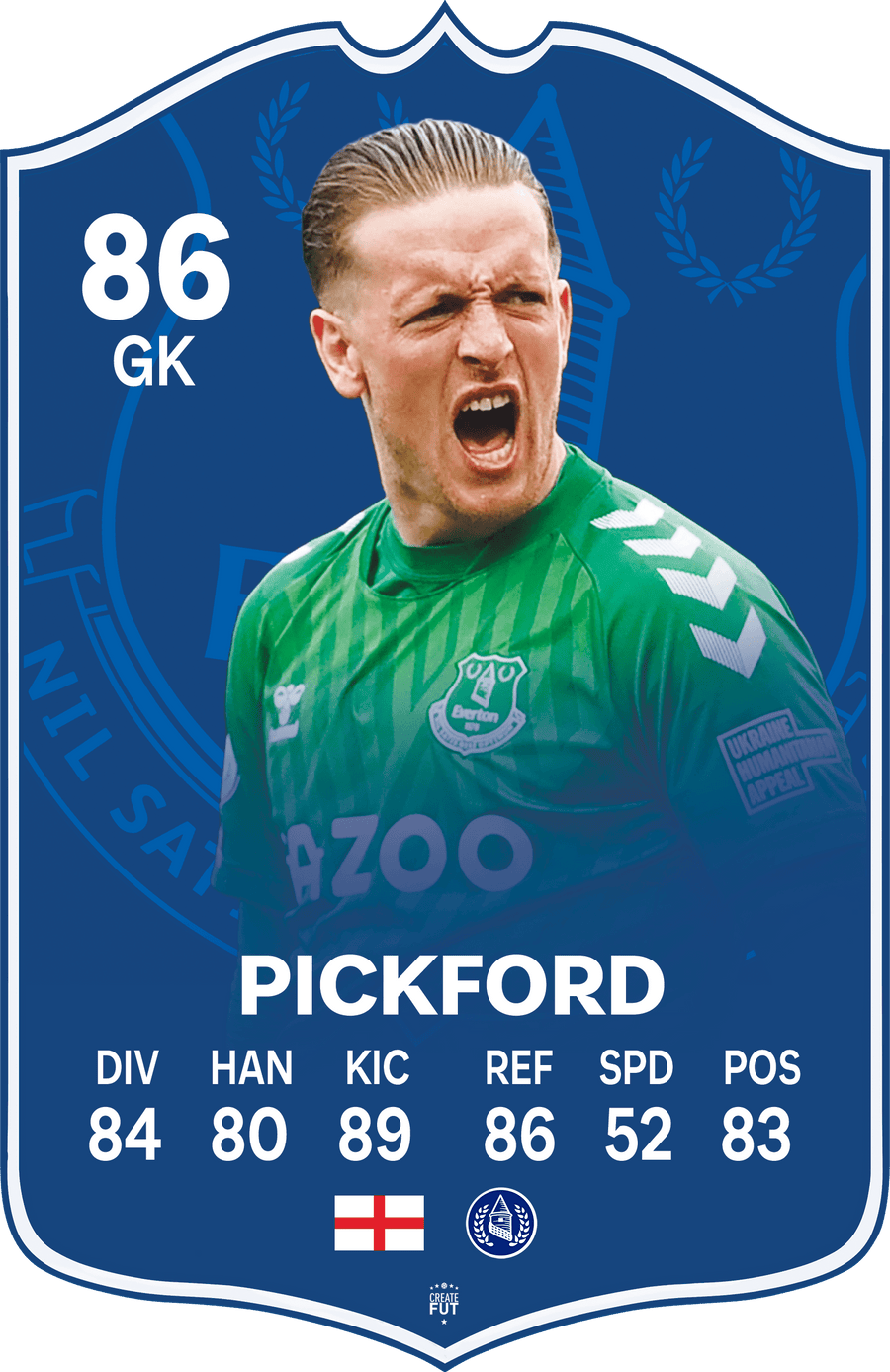 Pickford FC Football Card