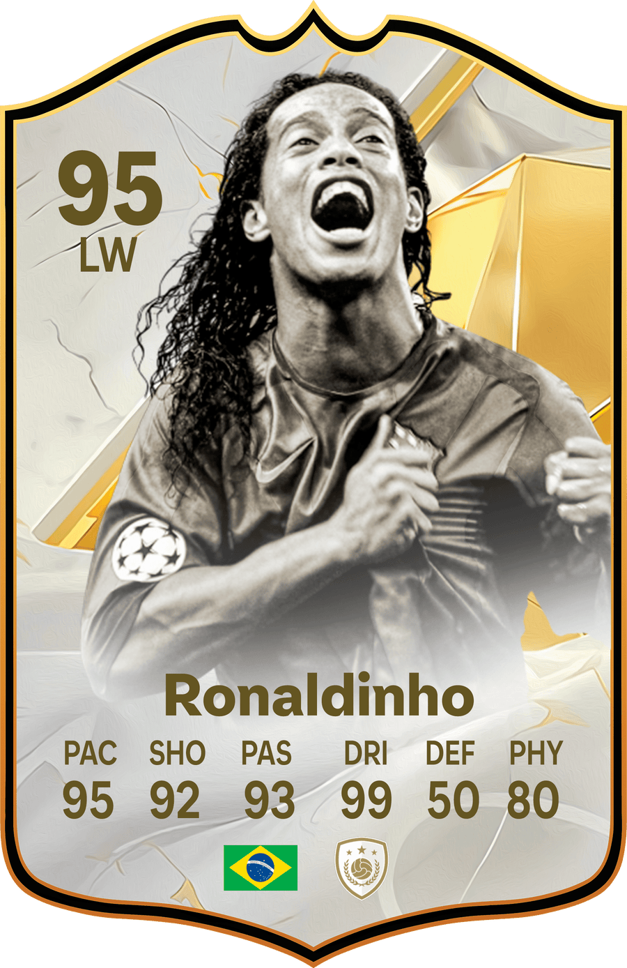 Ronaldinho Icon FC Football Card