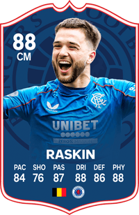 Raskin FC Football Card