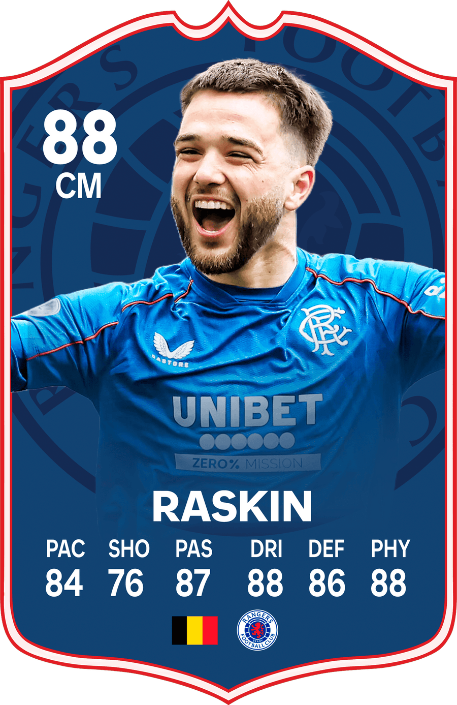 Raskin FC Football Card