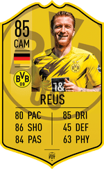 Reus BVB FC Football Card