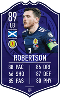 ROBERTSON Scotland EURO 2020 FC Football Card