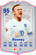 Wayne Rooney England Icon FC Football Card