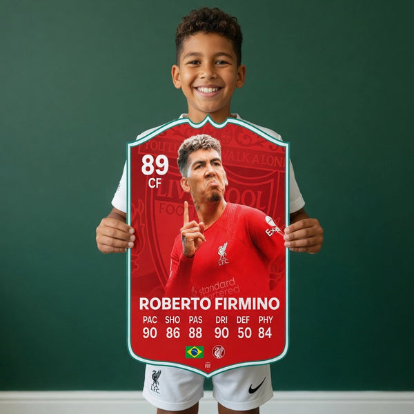 Roberto Firmino Liverpool FC Football Card