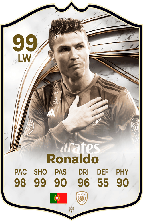 Ronaldo CR7 Icon FC Football Card