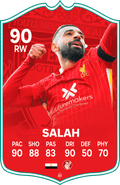 Salah Liverpool FC Football Card