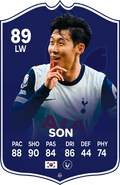 Son Heung-min Tottenham FC Football Card