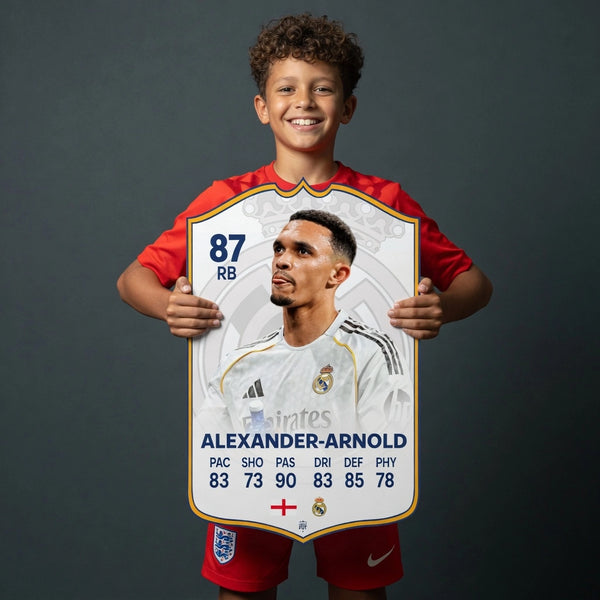 Trent Alexander-Arnold Real Madrid FC Football Card