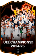 Tottenham – UEFA Europa League Champions 24/25 FC Football Card