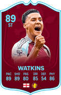 Watkins Aston Villa FC Football Card