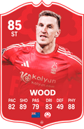 Wood Nottingham Forest FC Football Card