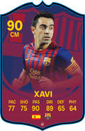 Xavi Barcelona FC Football Card