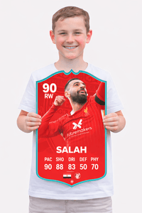 Salah Liverpool FC Football Card