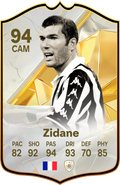 Zidane Icon FC Football Card