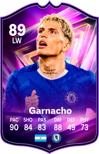 Alejandro Garnacho Manchester United FC26 Football Card