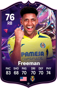 Alex Freeman Villarreal FC27 Football Card